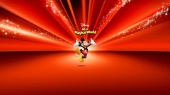 Cartoons red background mickey mouse Disney Company