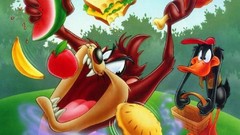 Cartoons tasmanian devil daffy duck looney tunes
