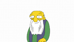 Cartoons The simpsons white