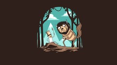 Cartoons where the Wild Things Are minimalistic adventure time 