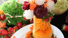 Carving food art