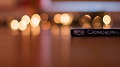 Casino Royale bokeh DVD covers