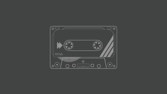 Cassette minimalistic artwork