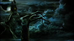 Castle darkness evil Art