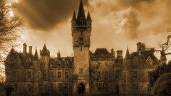 Castle mansion fantasy Art