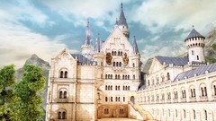 Castles 3D modeling unreal