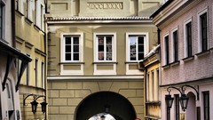 Castles cityscapes old Polish