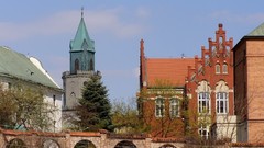 Castles cityscapes old Polish