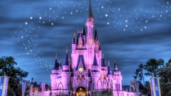 Castles disney cityscapes