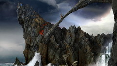 Castles Dragons fantasy art