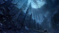 Castles drawings artwork fantasy art