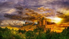 Castles fantasy art
