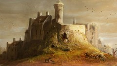 Castles fantasy art