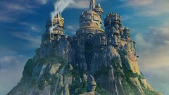 Castles Final Fantasy IX Yoshitaka Amano
