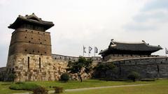 Castles fortress buildings Korea