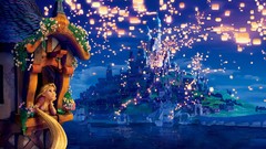 Castles lanterns tangled Disney Company Disney Princesses