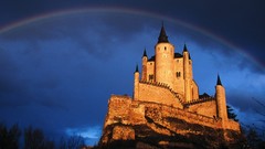 Castles rainbows