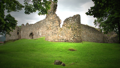 Castles ruins architecture buildings