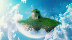 Castles skyscapes photo manipulation