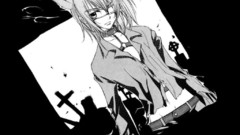 Cat ears monochrome collar