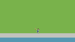 Cat returns animal minimalistic