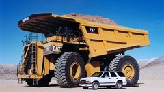 Caterpillar trucks difference Dump truck Caterpillar 797