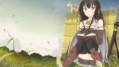 Cats Anime anime girls brunettes mizuki no bra