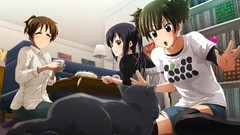 Cats Anime anime girls k - on nakano azusa hirasawa ui