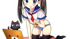 Cats Anime anime girls lolicon