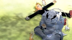 Cats Anime fullmetal alchemist elric edward Elric Alphonse