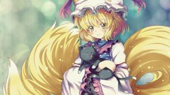 Cats Anime hats blondes anime girls short hair yellow eyes 