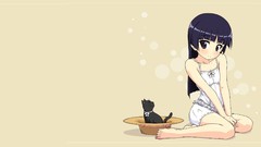 Cats Anime long hair anime girls gokou ruri ore no imouto ga 