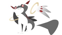 Cats Anime mahou shoujo madoka magica Kyubey