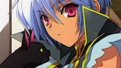 Cats blue hair anime