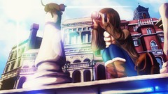 Cats Cameras anime girls