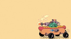 Cats cartoons funny hotdogs