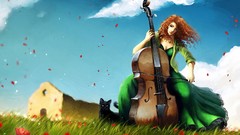 Cats cello artwork