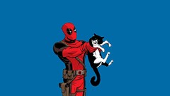 Cats comics artwork marvel comics Deadpool Wade Wilson