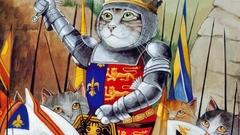 Cats Knights Animals
