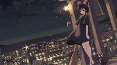 Cats lanterns City Lights