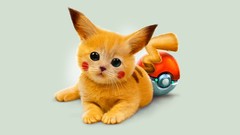 Cats Pikachu Pokemon google Pokeball