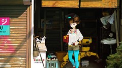 Cats robot Robots Anime brown anime girls blue eyes brunettes 