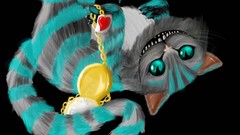 Cats watch Alice Hearts Alice in Wonderland watches clocks 