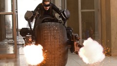 Catwoman anne hathaway Batpod Batman The Dark Knight Rises