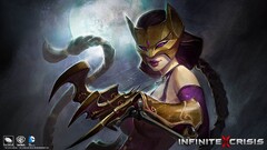 Catwoman fantasy girl Infinite Crisis video games
