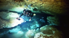 Caves underwater
