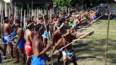 CC javelin throwing in