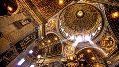 Ceiling architecture cityscapes churches