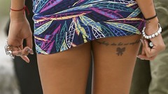 Celebrity Actress models photo shoot black hair bikini nabilla 