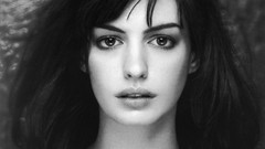 Celebrity anne hathaway grayscale